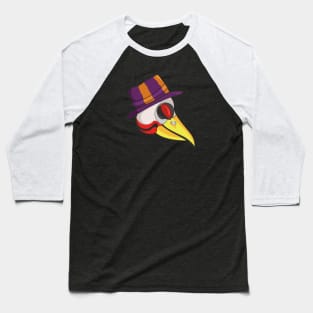 the head of a bird with a funny hat Baseball T-Shirt